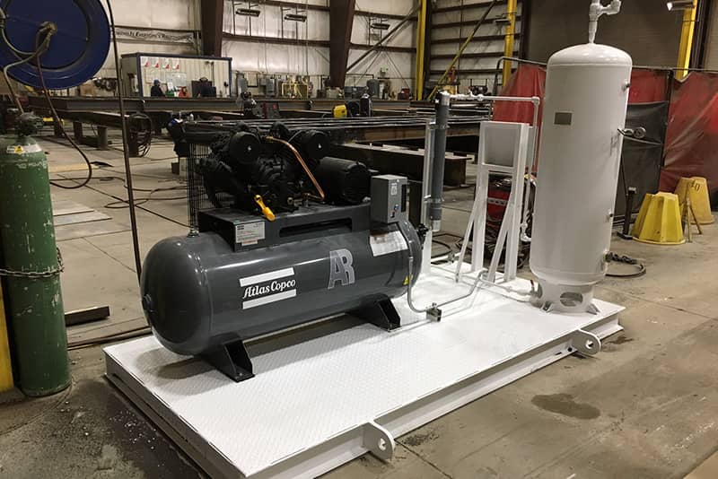 Air compressor package sales